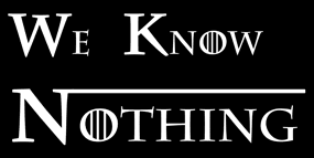 We Know Nothing cover image