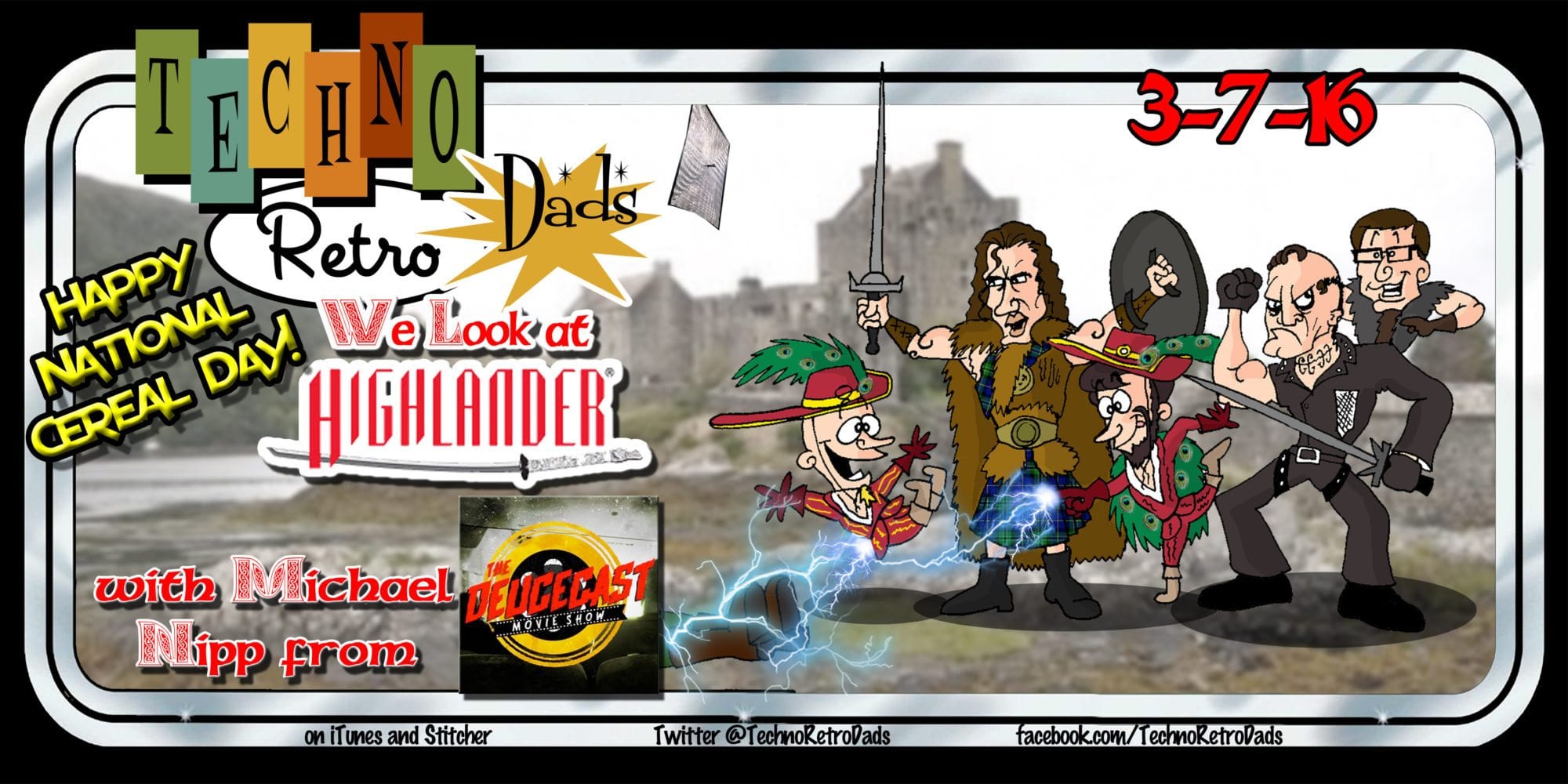 TechnoRetro Dads Remember 30 Years of Highlander with Michael Nipp