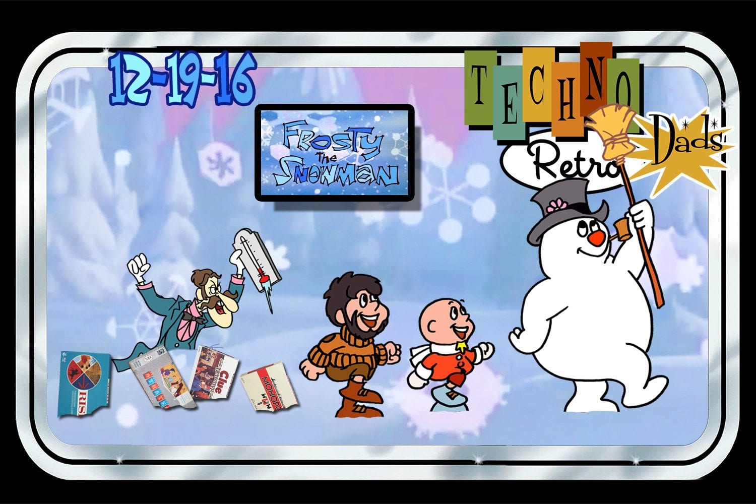 TechnoRetro Dads Frosty the Snowman