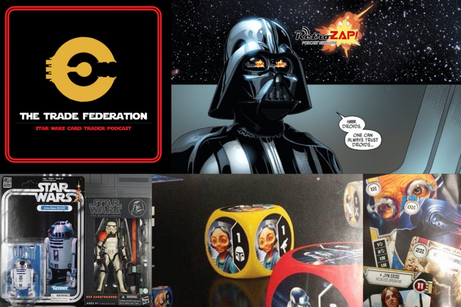 Trade Federation 89 Star Wars 40th Anniversary Black Series