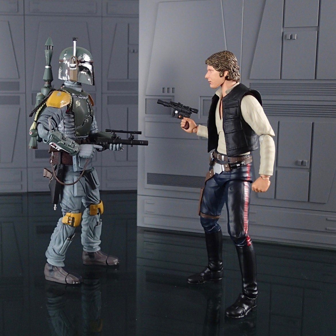 sh figuarts han solo force awakens