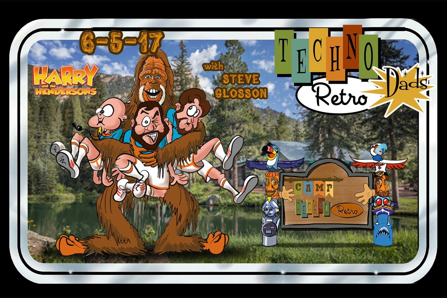 Apple II, Cinnamon Pebbles, Bigfoot, Steve Glosson