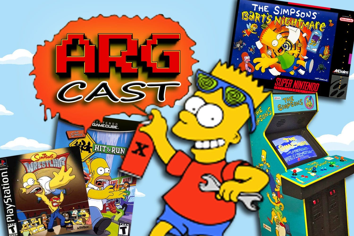 ARGcast #119: The Simpsons History in Retro Gaming with Bill Gardner