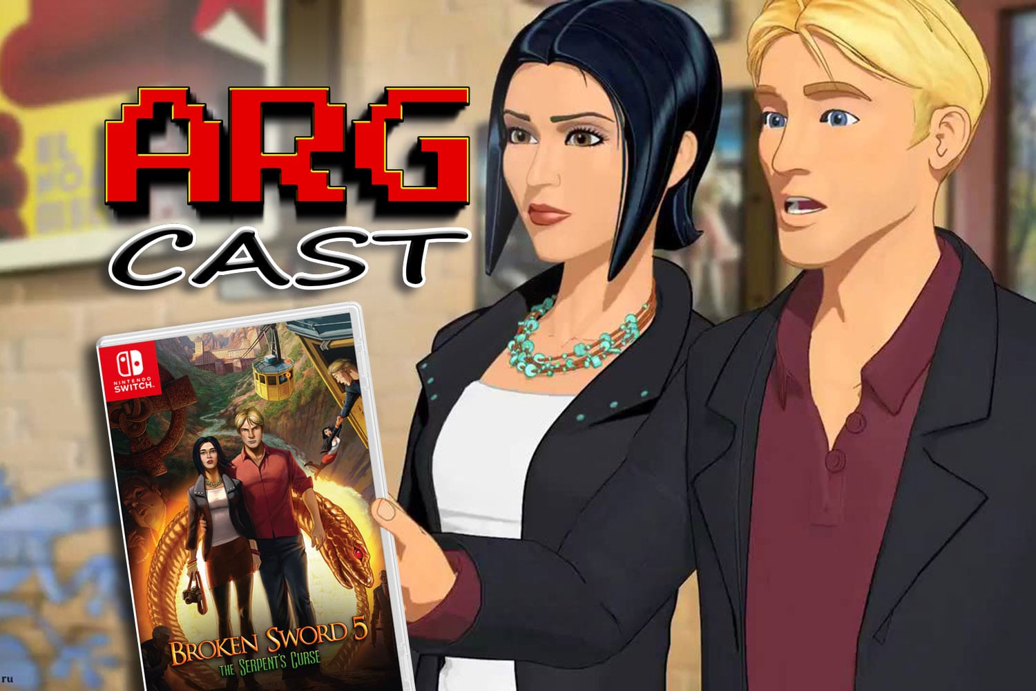 ARGcast Mini #15: Reforging the Broken Sword Franchise with Charles Cecil