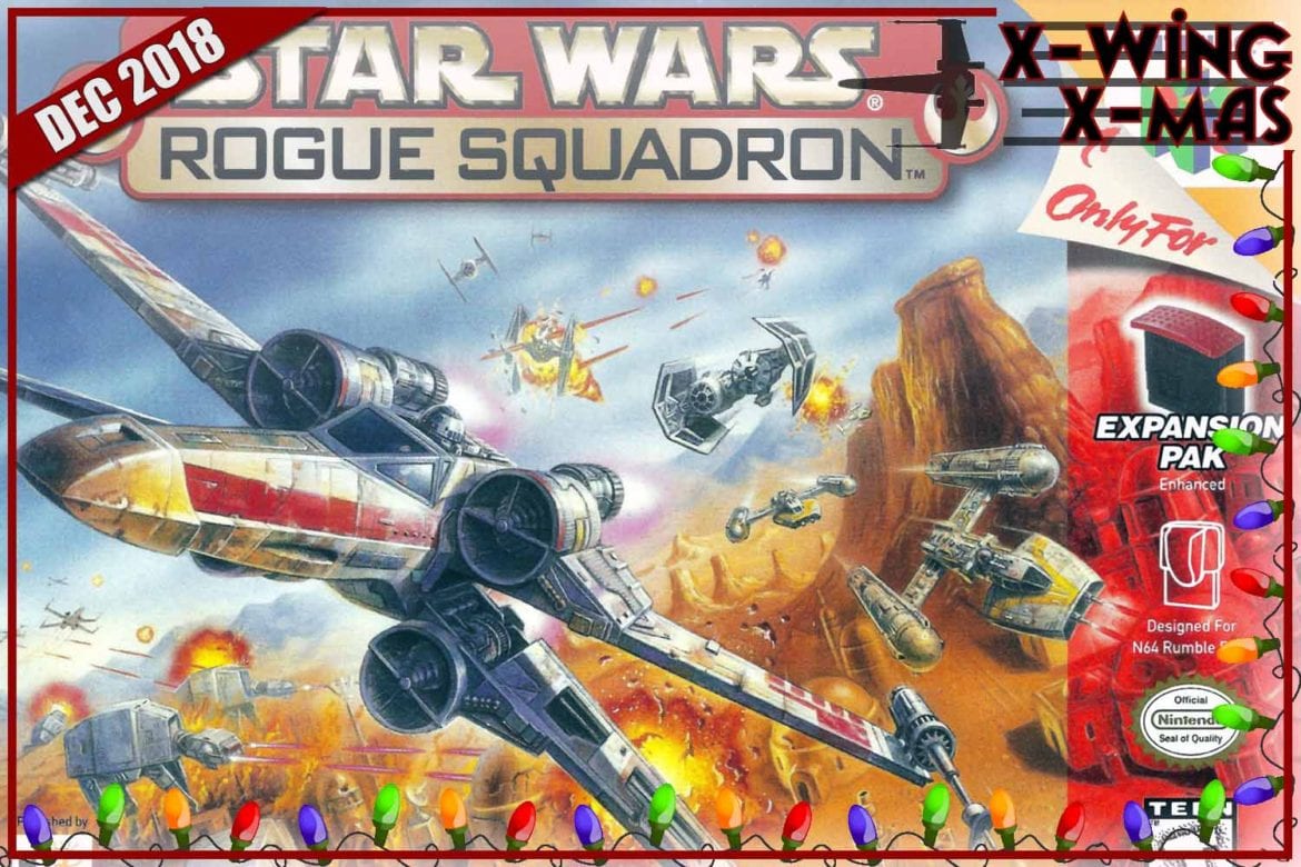 X-Wing X-Mas Day 12 LucasArts Super Star Wars Rogue Squadron