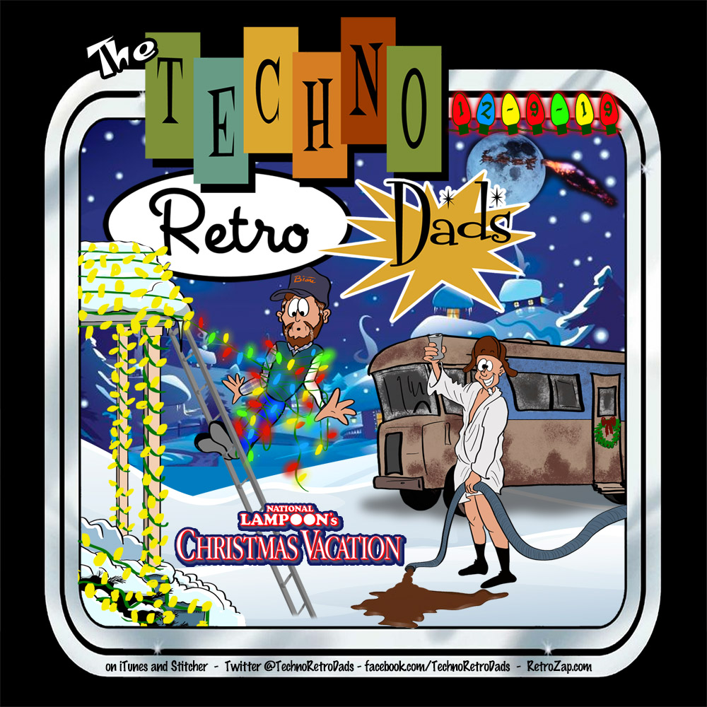 TechnoRetro Dads play games during Christmas Vacation