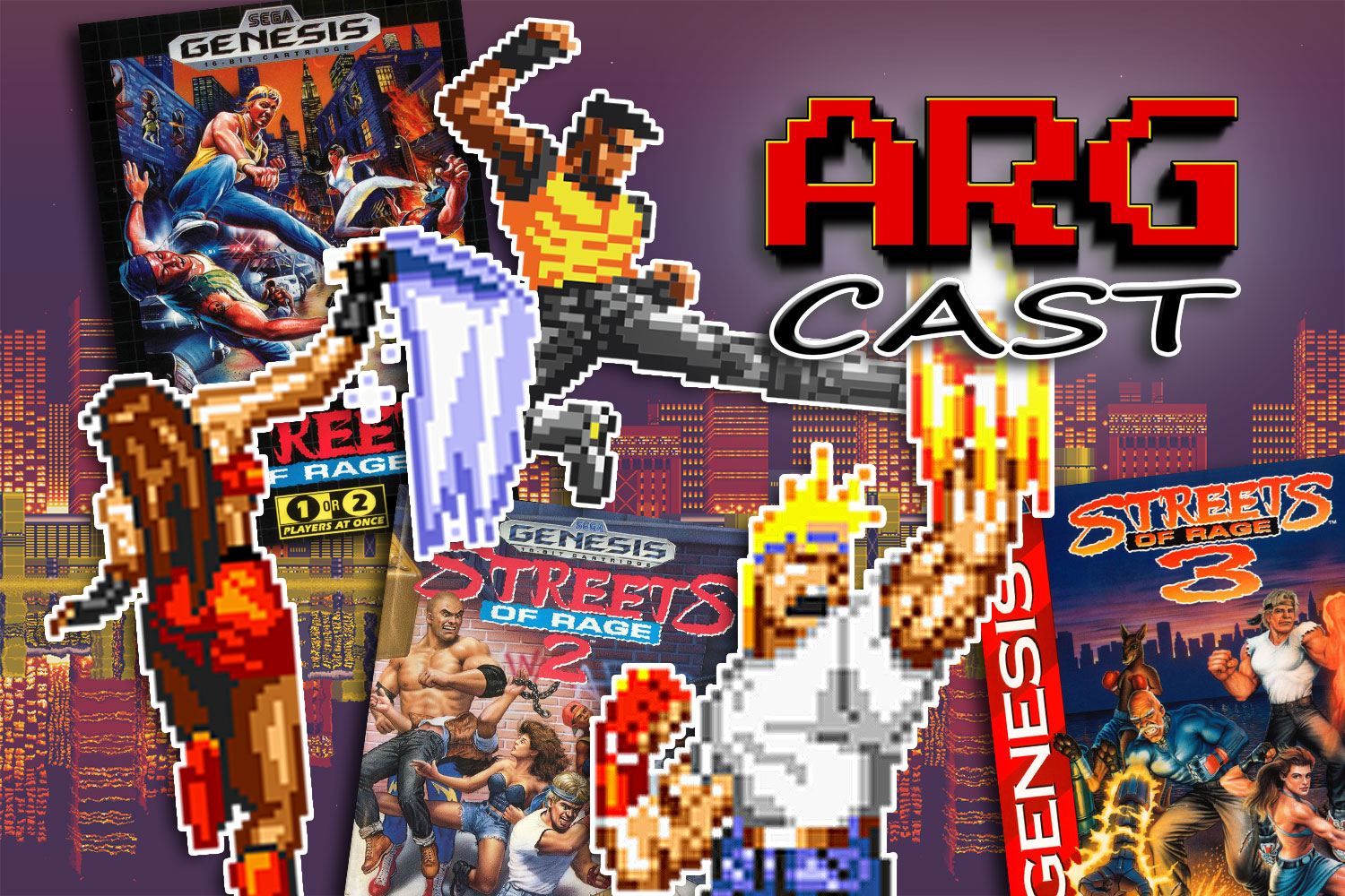 ARGcast #205: Rumbling in Streets of Rage w/ Tony Polanco, Chris Sealy