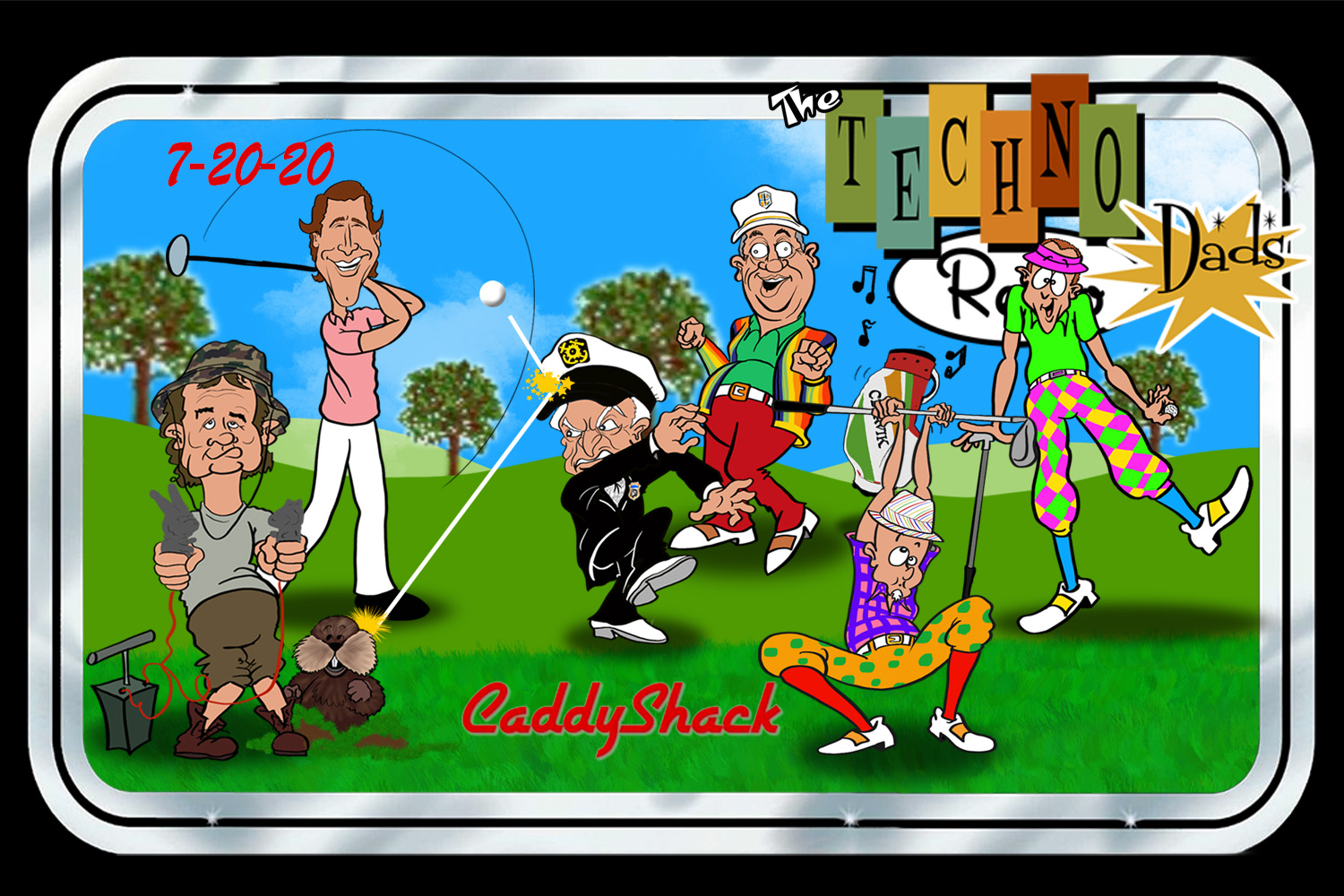 TechnoRetro Dads: FORE!-Tee years of Caddyshack