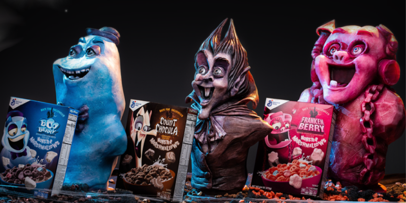 Monster Cereal Busts
