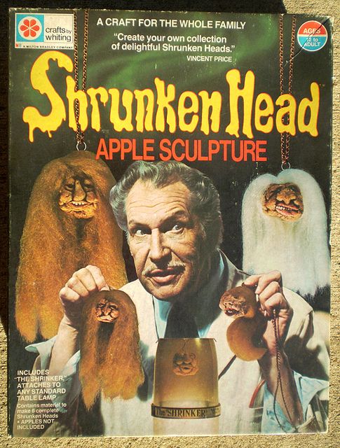 Vincent Price's Shrunken Head Kit