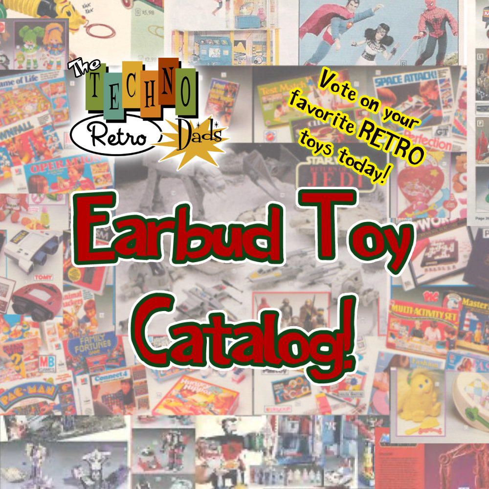 TechnoRetro Dads Earbud Toy Catalog