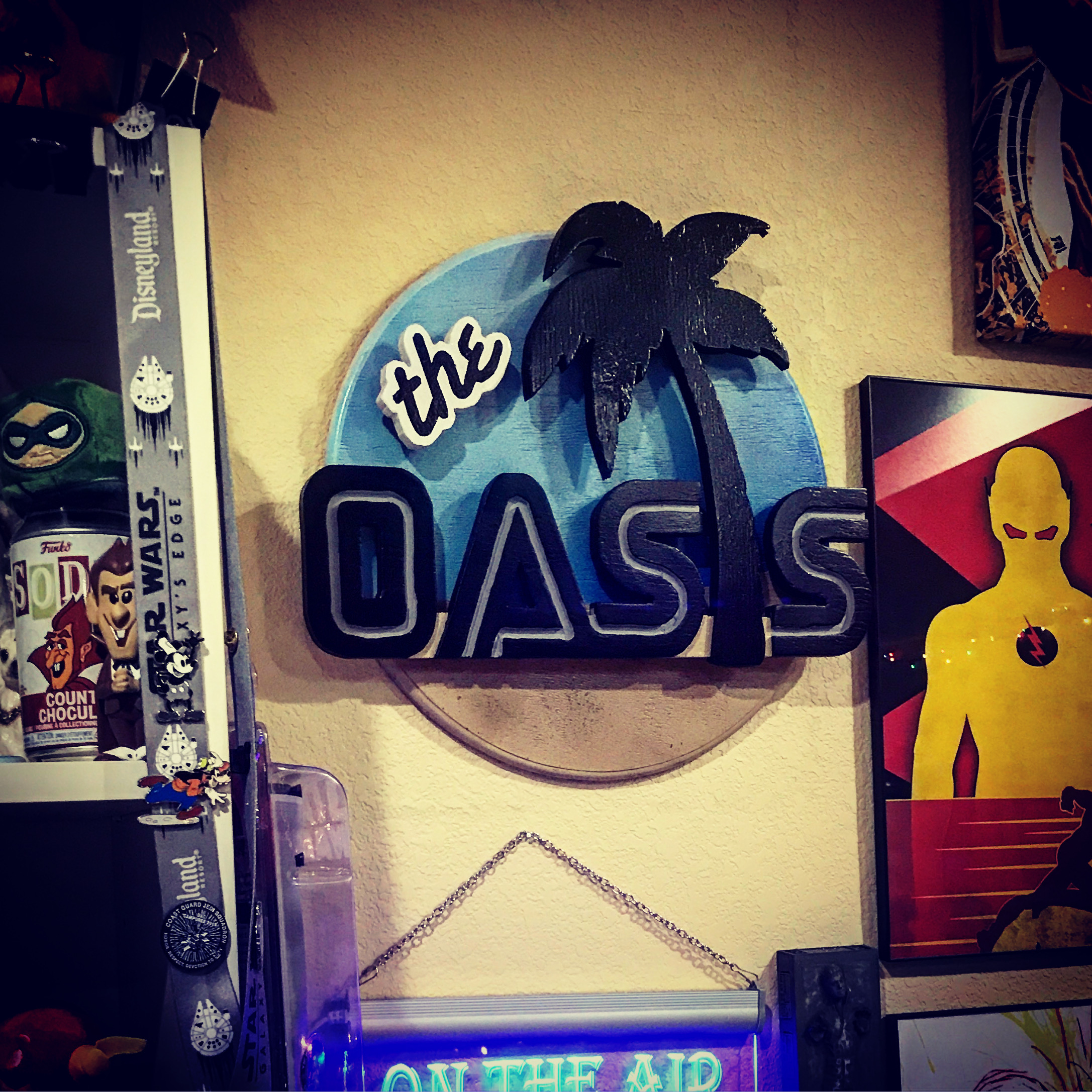 OASIS sign by Jovial Jay